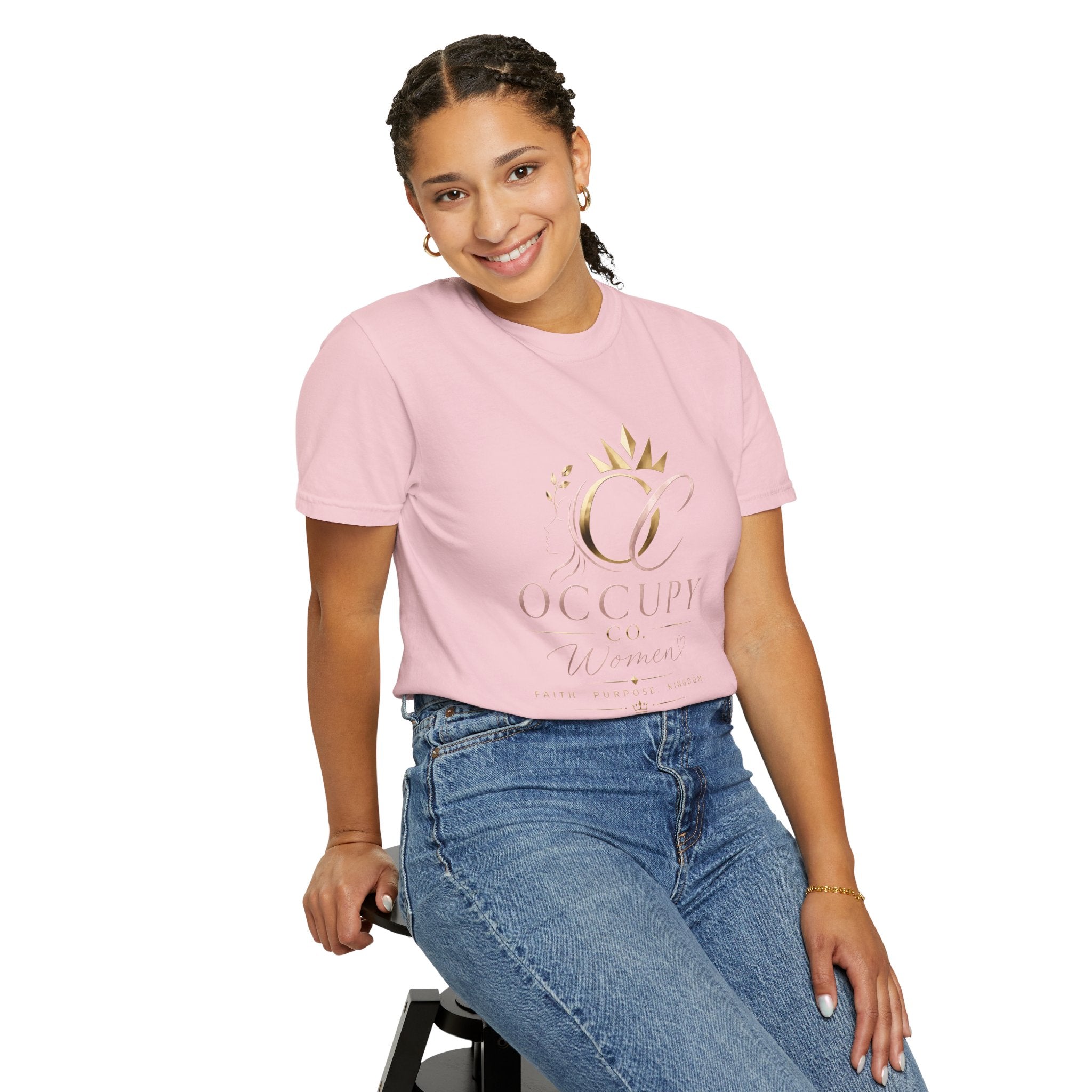 Occupy Women™ Crowned Tee | Premium Christian Women's Shirt