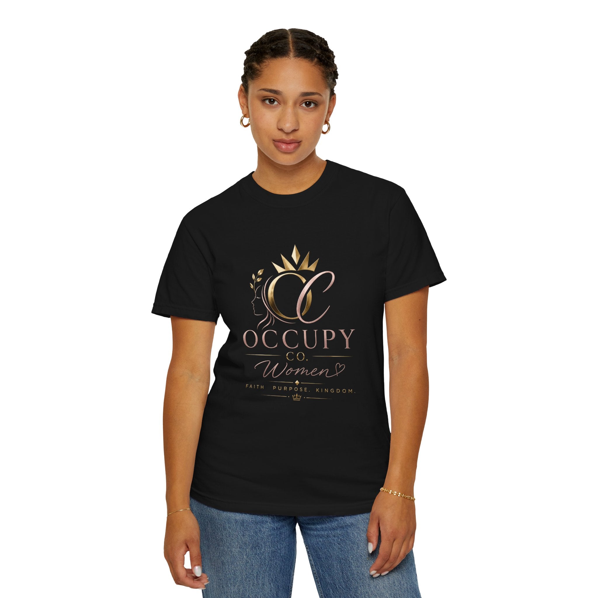 Occupy Women™ Crowned Tee | Premium Christian Women's Shirt