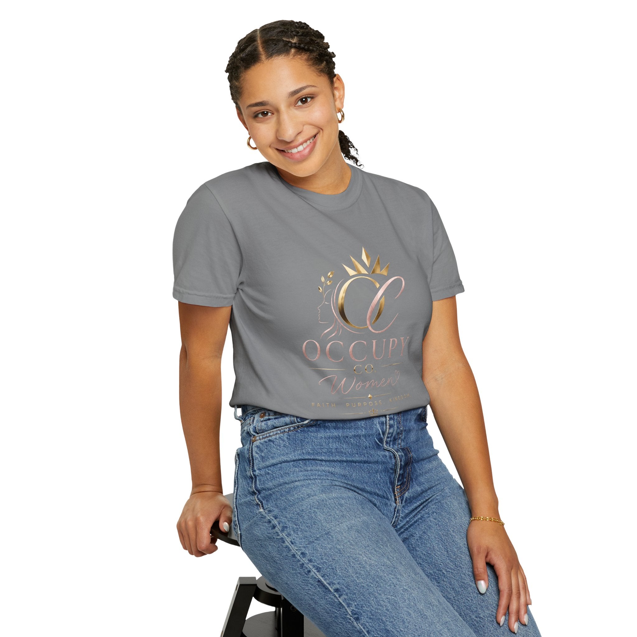 Occupy Women™ Crowned Tee | Premium Christian Women's Shirt