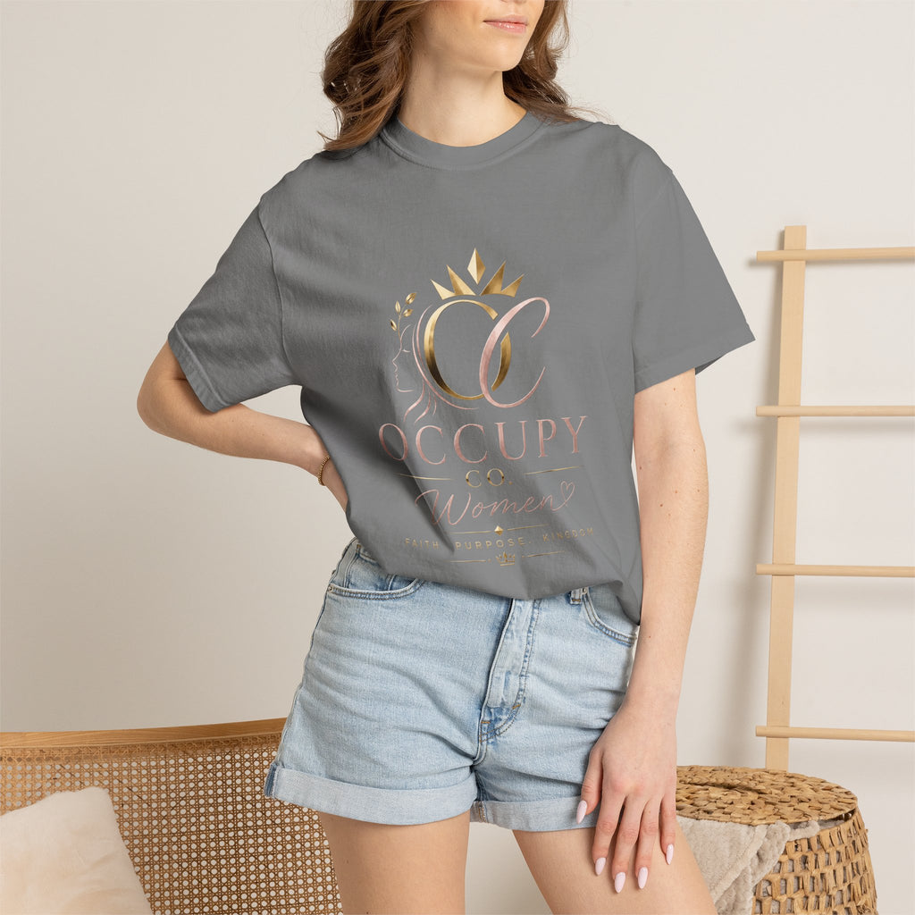 Occupy Women™ Crowned Tee | Premium Christian Women's Shirt