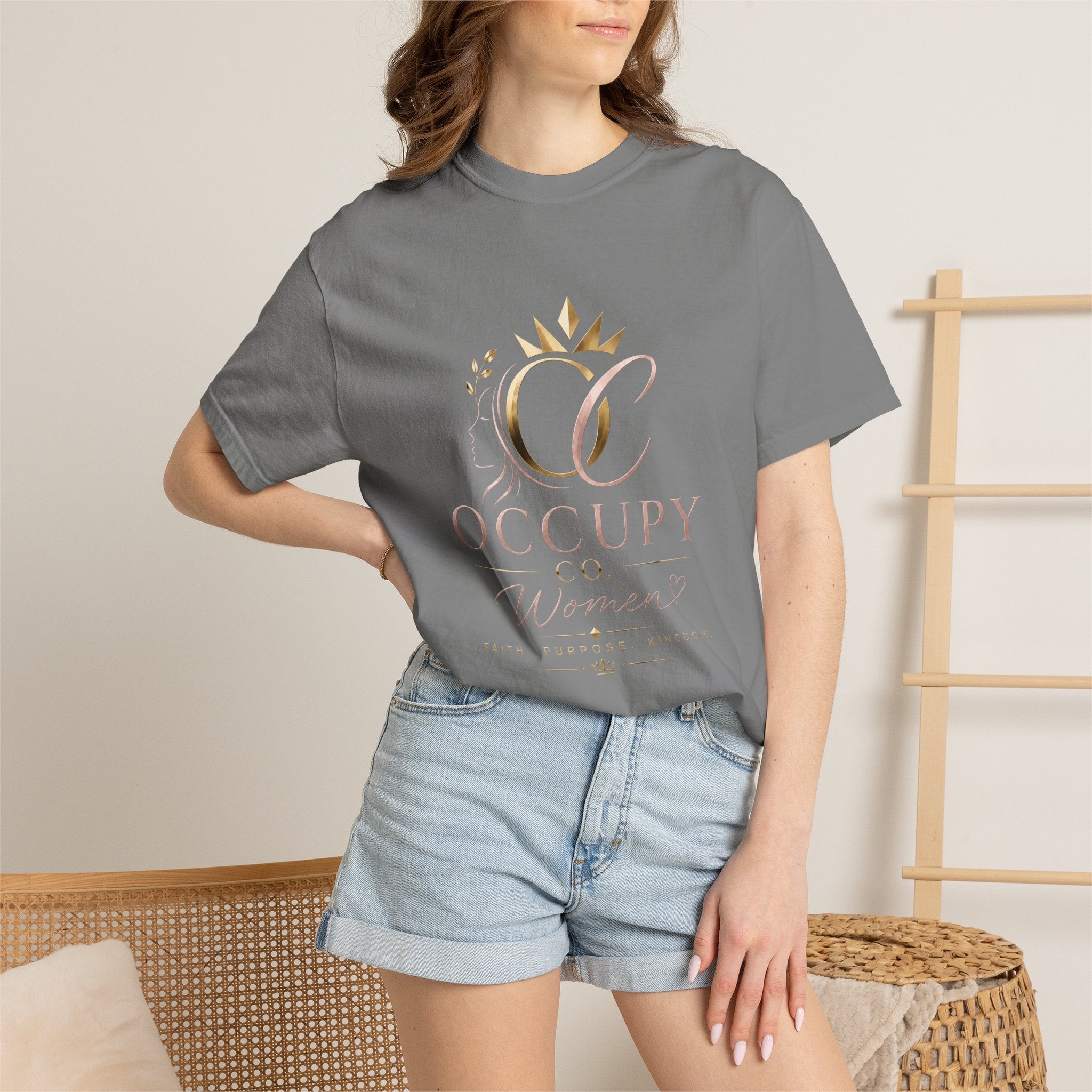 Occupy Women™ Crowned Tee | Premium Christian Women's Shirt