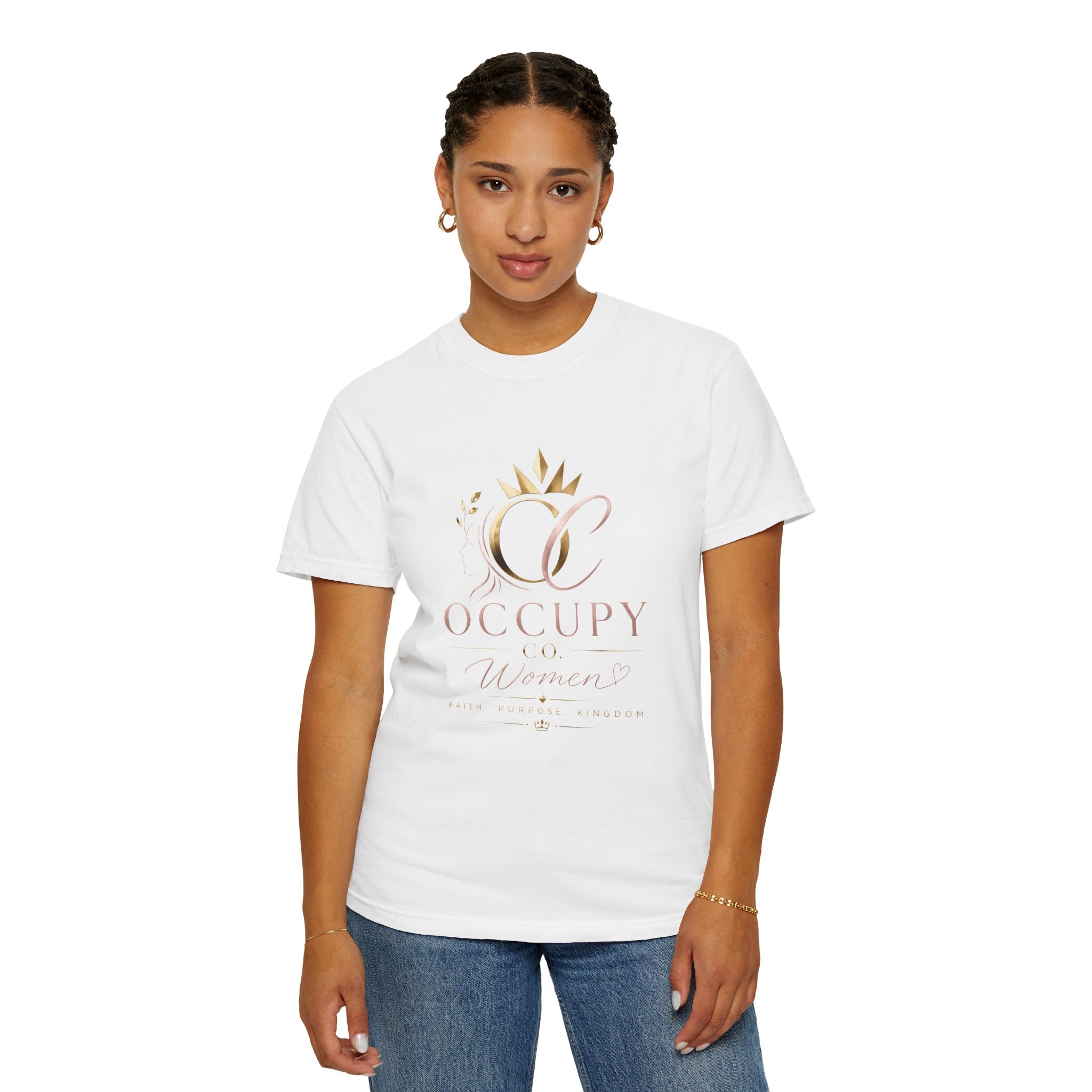 Occupy Women™ Crowned Tee | Premium Christian Women's Shirt