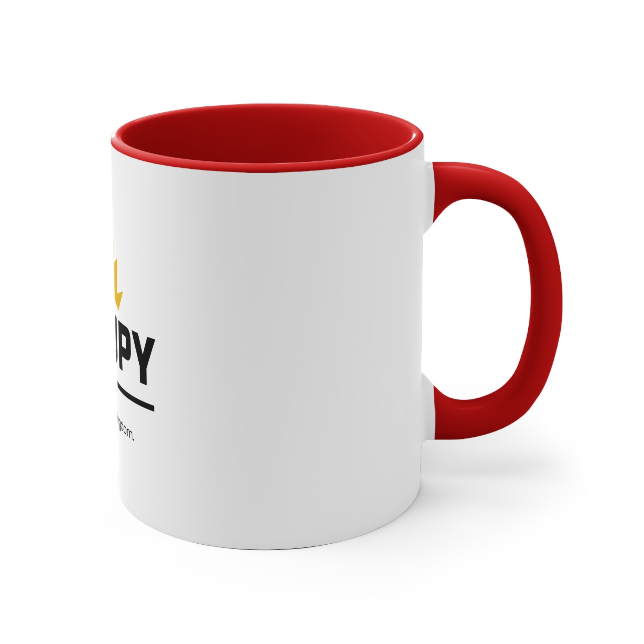 Accent Mug — Occupy Co. Logo | Faith, Purpose, Kingdom Coffee Cup