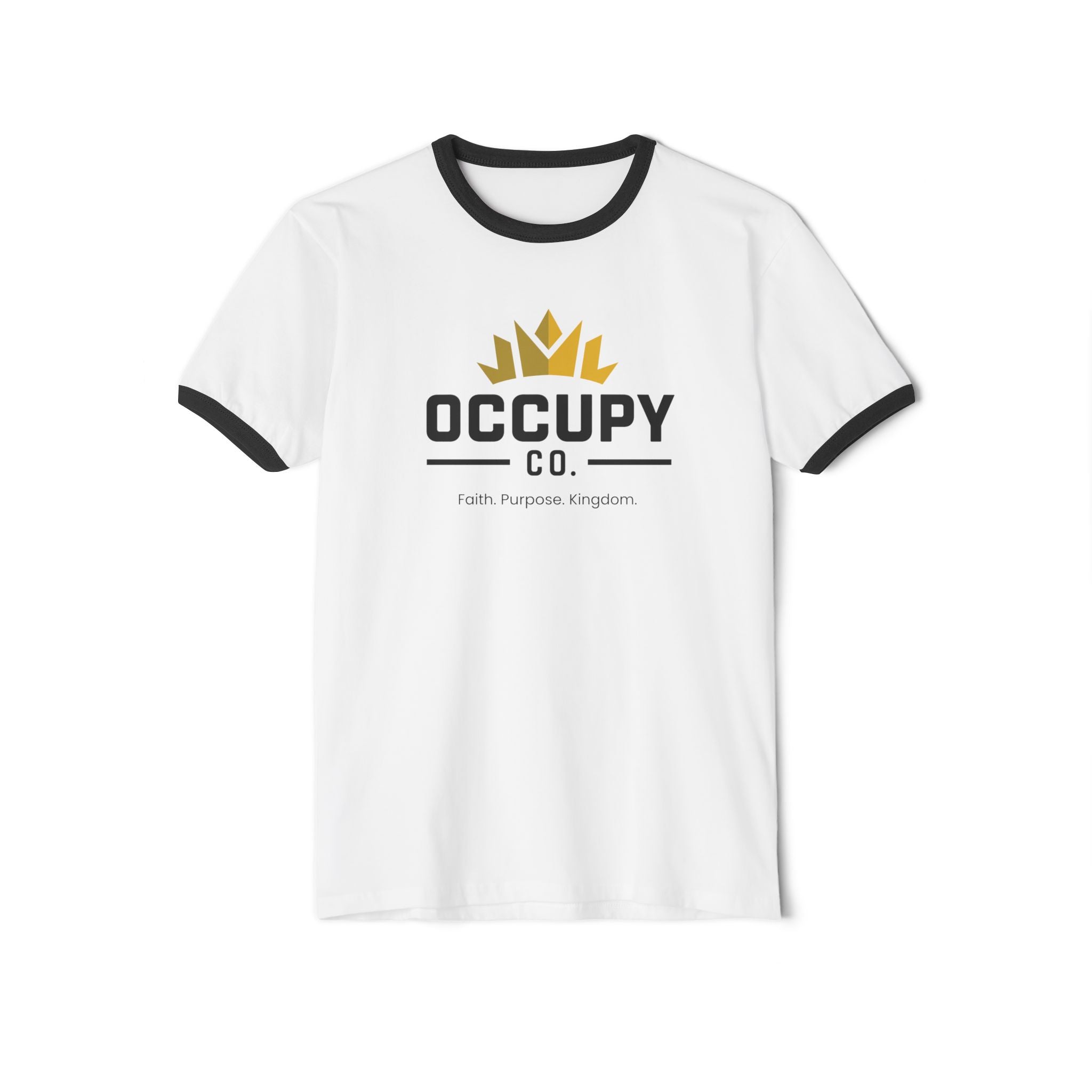 Occupy Co. Logo Ringer T-Shirt