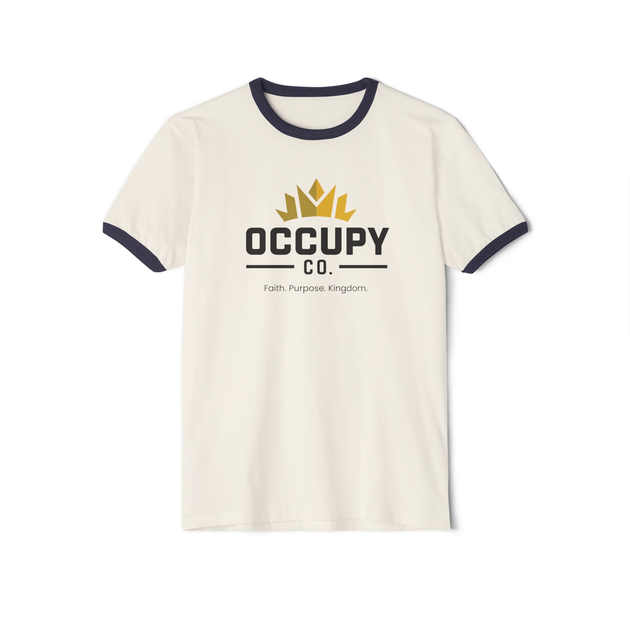 Occupy Co. Logo Ringer T-Shirt