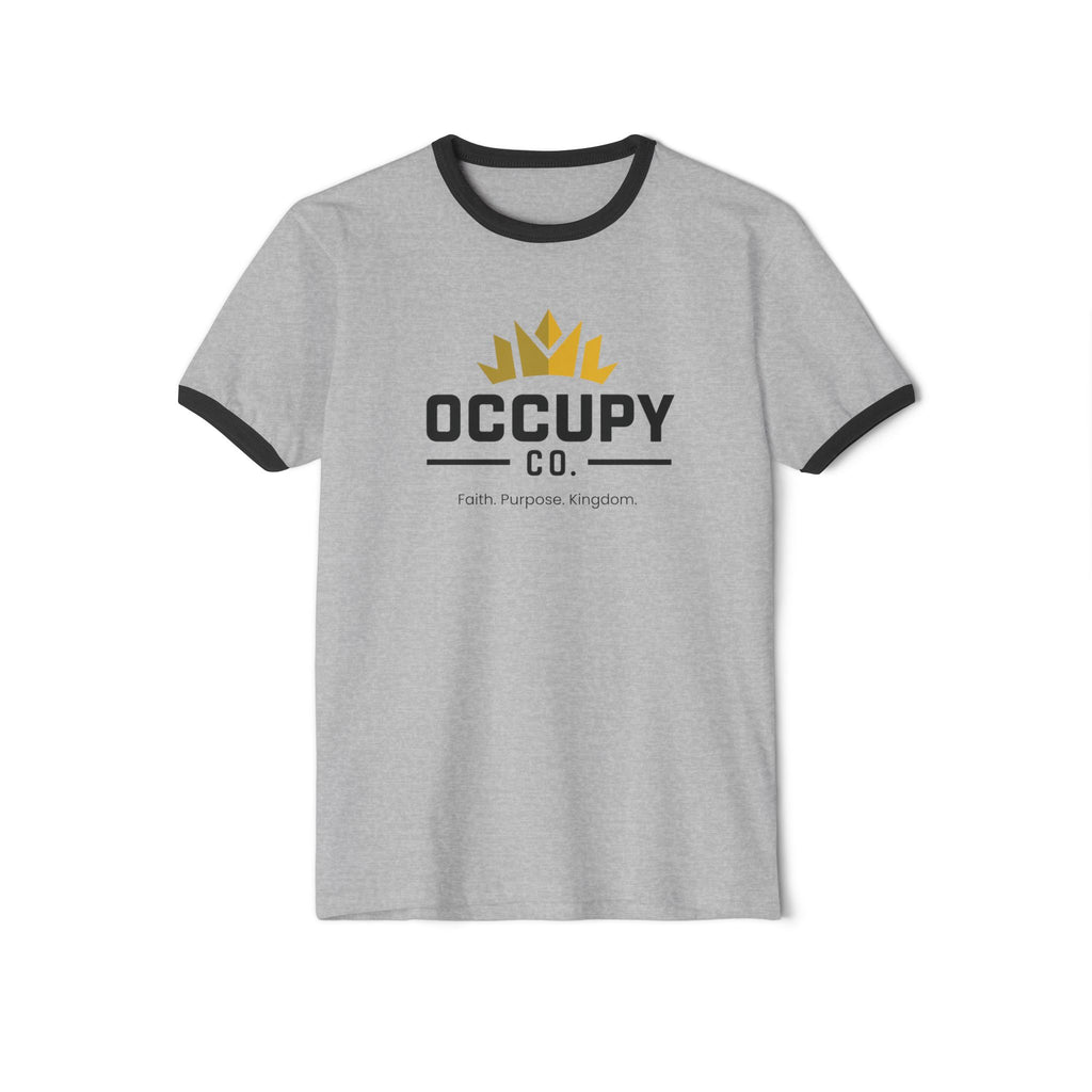 Occupy Co. Logo Ringer T-Shirt