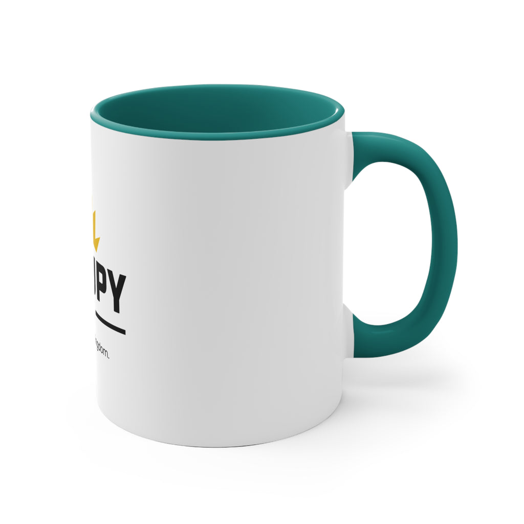 Accent Mug — Occupy Co. Logo | Faith, Purpose, Kingdom Coffee Cup