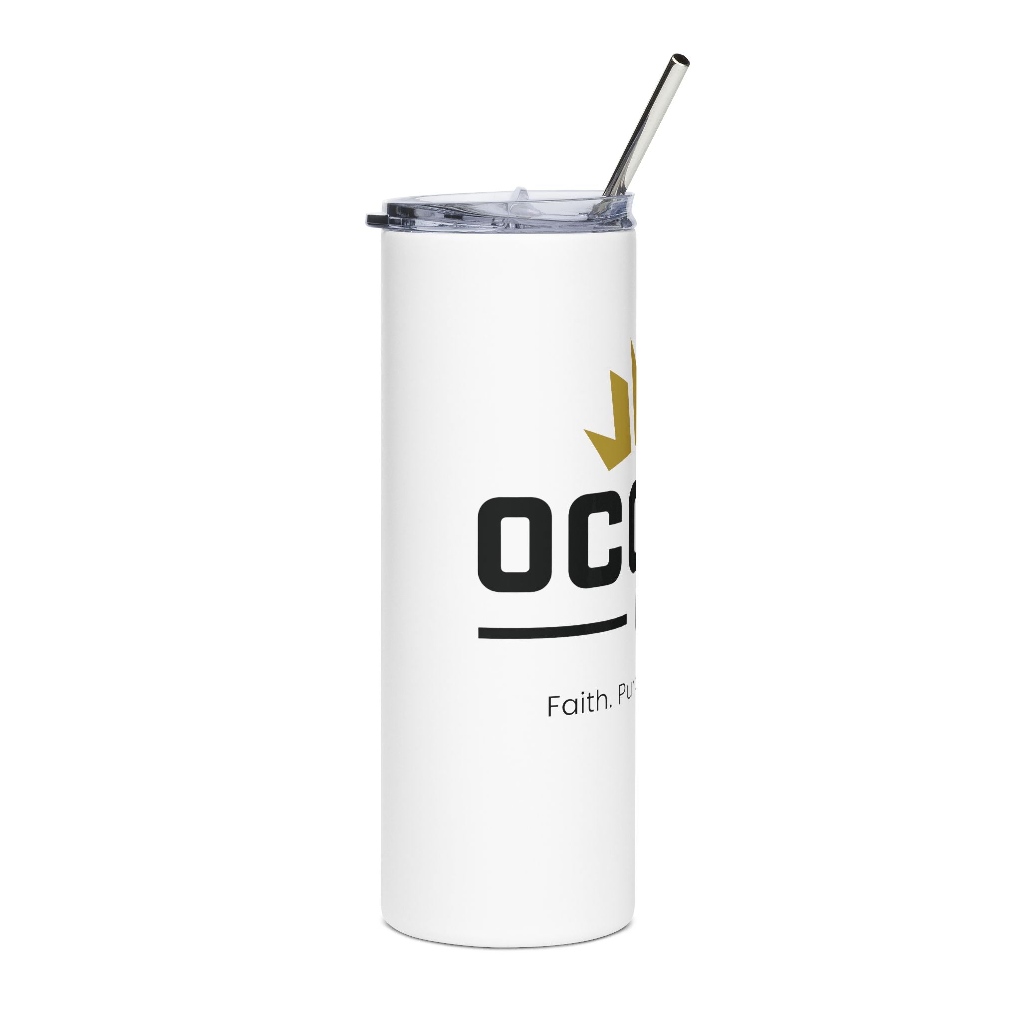 Tumbler — 'Occupy Co.' Stainless Steel 20oz Insulated Travel Cup