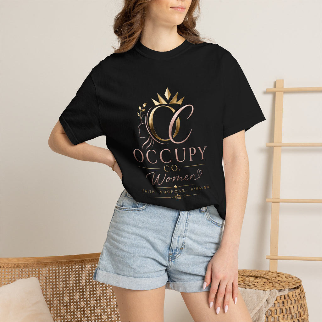 Occupy Women™ Crowned Tee | Premium Christian Women's Shirt