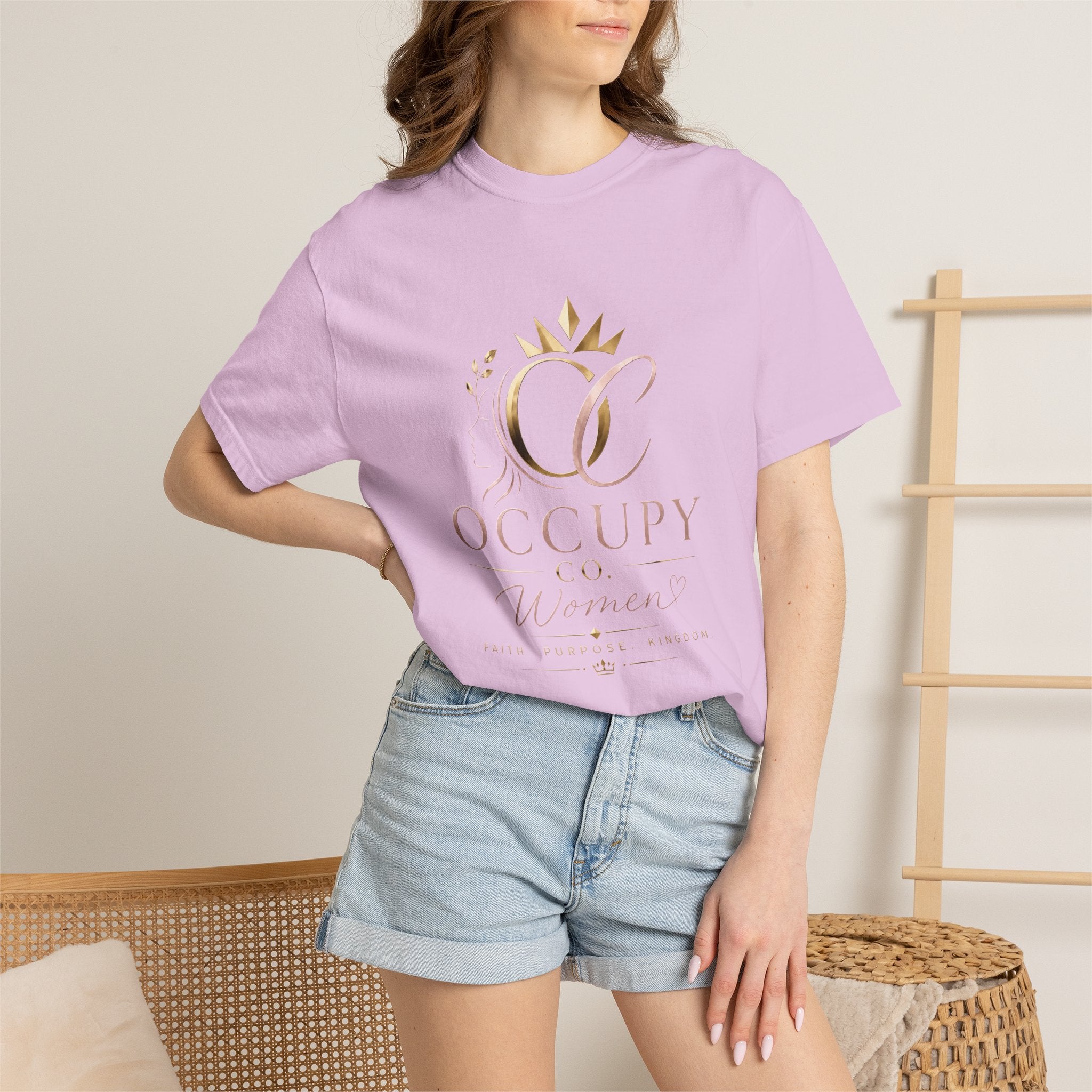 Occupy Women™ Crowned Tee | Premium Christian Women's Shirt