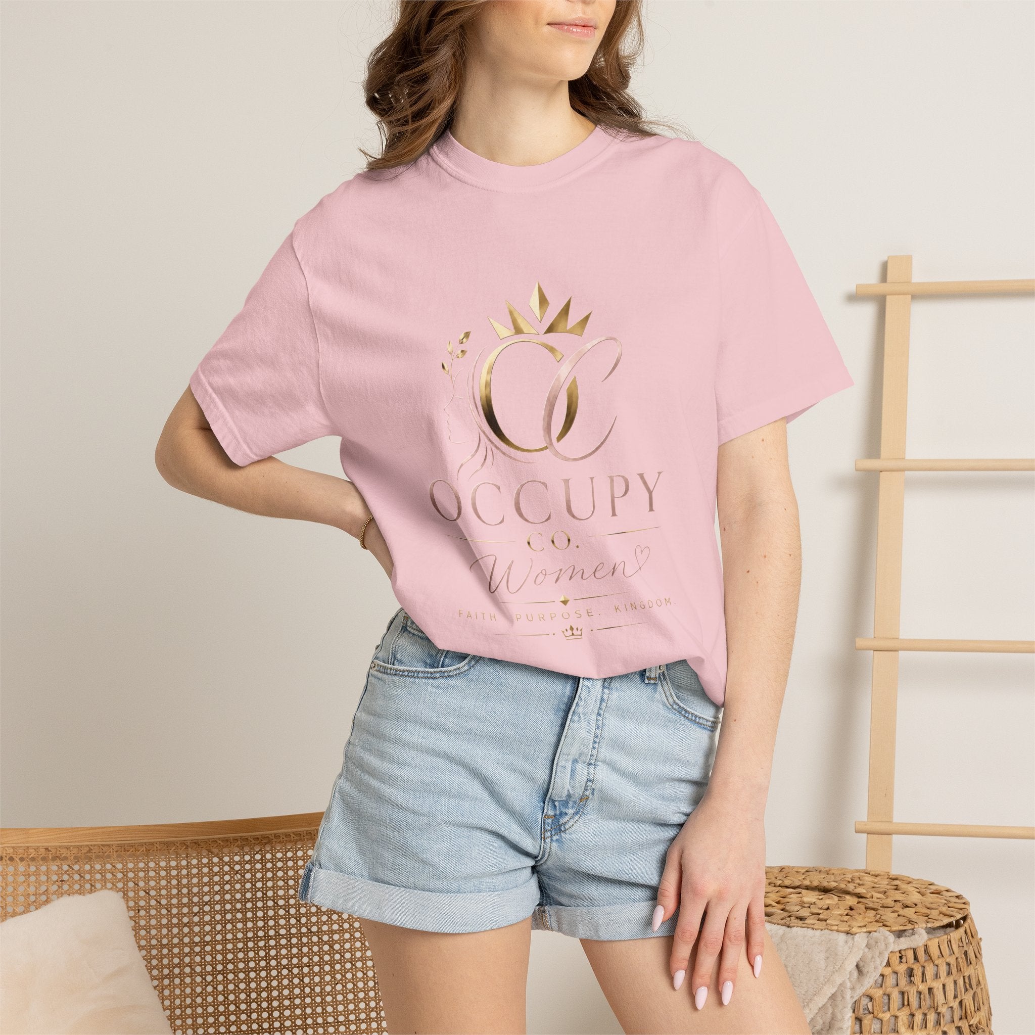 Occupy Women™ Crowned Tee | Premium Christian Women's Shirt
